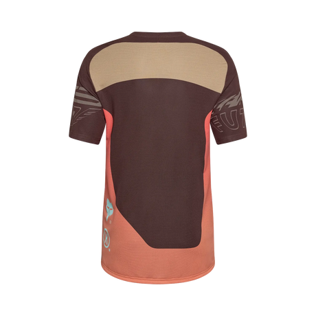 חולצת רכיבה קצרה FOX Racing Flexair Elevated Future Cocoa Brown - FOX