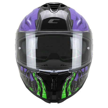 קסדת כביש CGM 363 SHOT שחור מבריק/סגול - CGM