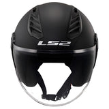 קסדת כביש 3/4 LS2 OF616 AirFlow ll Matt Black שחור מט - LS2