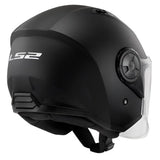קסדת כביש 3/4 LS2 OF616 AirFlow ll Matt Black שחור מט - LS2