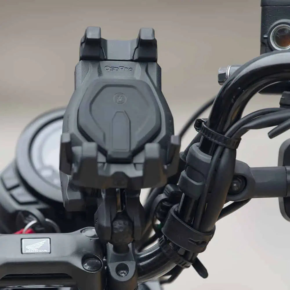 תושבת לסמארטפון מסוג Tortoise O – מתאם כידון למראה משטח טעינה אלחוטי מובנה - OsoPro