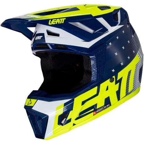 קיט קסדה ומשקף Leatt Moto 7.5 Blue V24 - Leatt