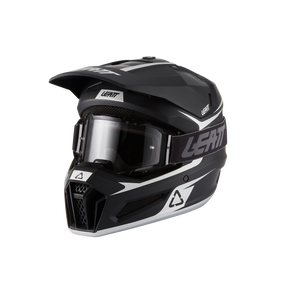 קיט קסדה ומשקף לילדים Leatt Moto 3.5 Black + Goggles 2.5 - Leatt