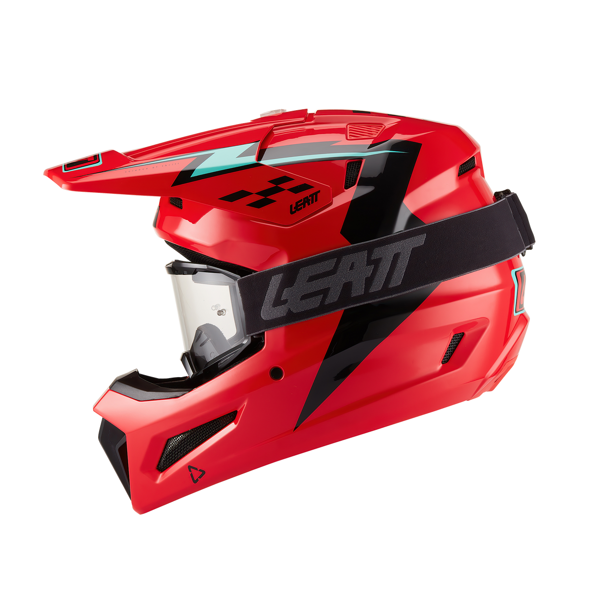 קיט קסדה ומשקף לילדים Leatt Moto 3.5 Red+ Goggles 2.5 - Leatt