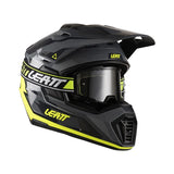 קיט קסדה ומשקף אדוונצ'ר ADV 7.5 שחור/צהוב - Leatt