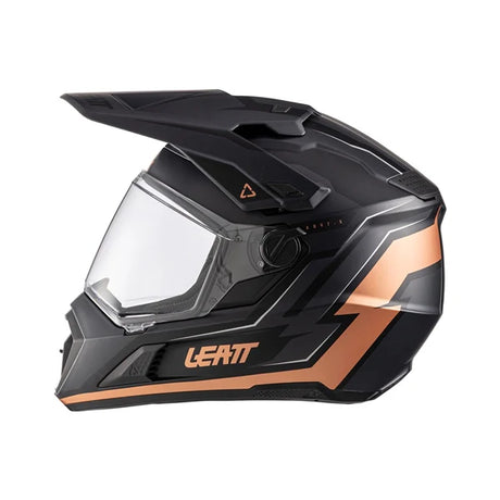 קיט קסדה ומשקף אדוונצ'ר ADV 7.5 שחור/ברונזה V26 - Leatt