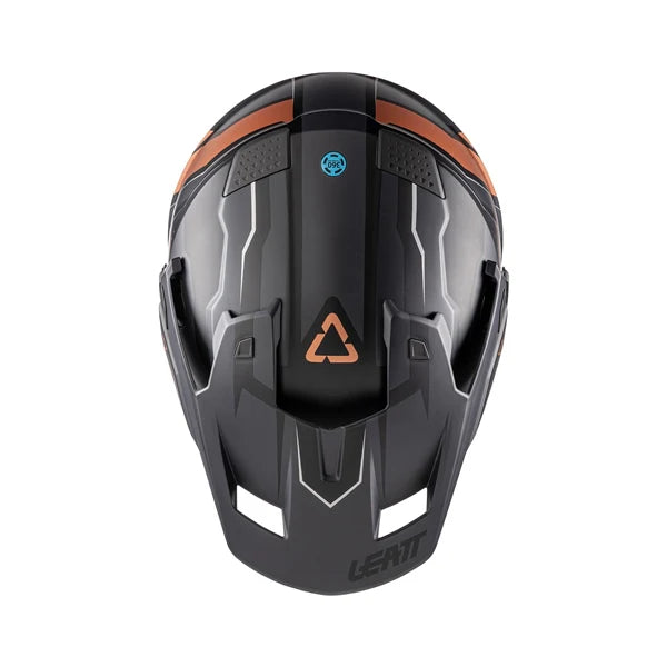 קיט קסדה ומשקף אדוונצ'ר ADV 7.5 שחור/ברונזה - Leatt
