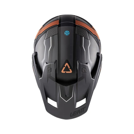 קיט קסדה ומשקף אדוונצ'ר ADV 7.5 שחור/ברונזה V26 - Leatt