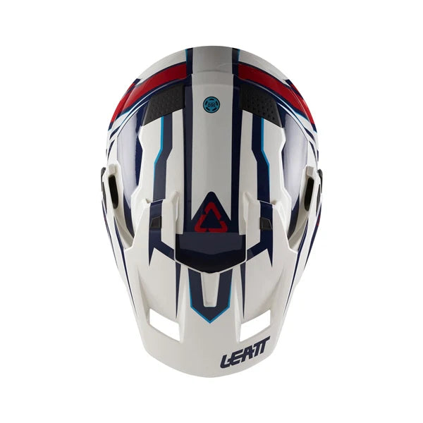 קיט קסדה ומשקף אדוונצ'ר ADV 7.5 כחול/אדום - Leatt