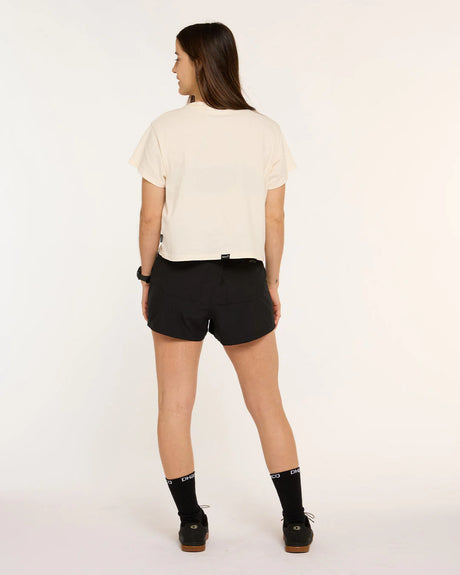 מכנס נשים קצר Pit | Black - DHaRCO