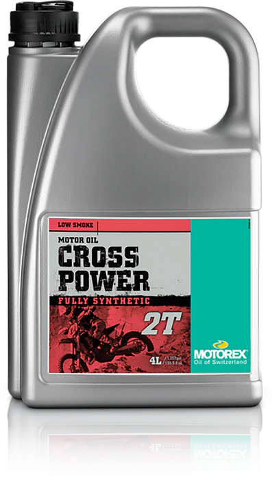 שמן מנוע סינתטי מלא 4ליטר MOTOREX CROSS POWER 2T - MOTOREX