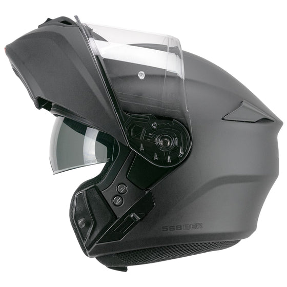 קסדת כביש נפתחת CGM 568 BER אפור מט - CGM