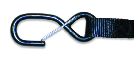 זוג חגורות קשירה ACERBIS רוחב 35 מ"מ אורך 205 ס"מ שחור - ACERBIS