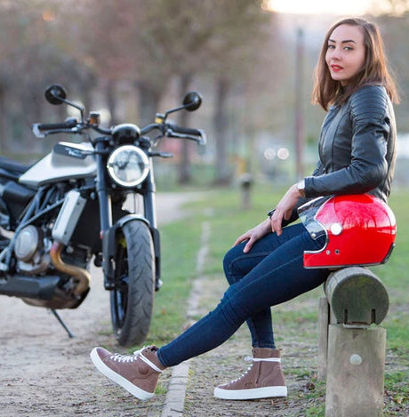 מגפי רכיבה לנשים Lennox 3 מבית Falco חום - Falco