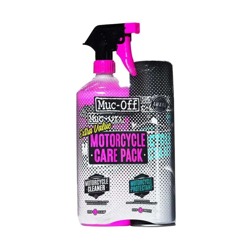 ערכת ניקוי ותחזוקה לאופנועים Muc-Off Motorcycle Care Duo