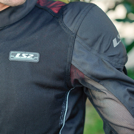 מעיל קיץ שחור Airy Evo - LS2