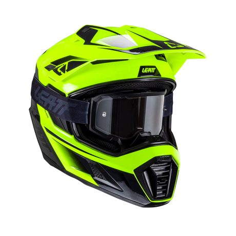 קיט קסדה ומשקף Leatt ADV 8.5 Hi-Viz+ Goggle 4.5 - Leatt