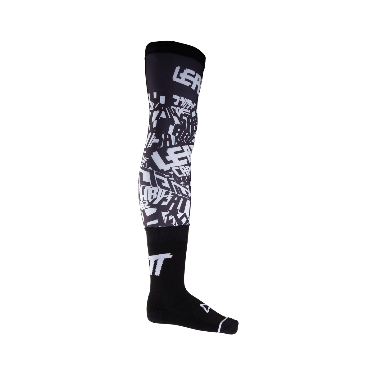 גרבי רכיבה Moto Knee Brace שחור/לבן - Leatt