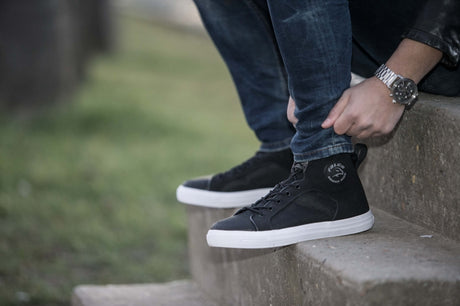 מגף רכיבה עירוני Starboy 4 מבית Falco שחור/לבן - Falco