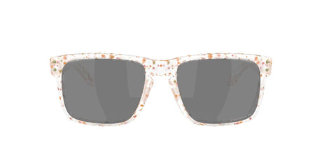 משקפי שמש Oakley Holbrook Prizm Black Polarized Lenses, Clear Terrazzo Frame - Oakley