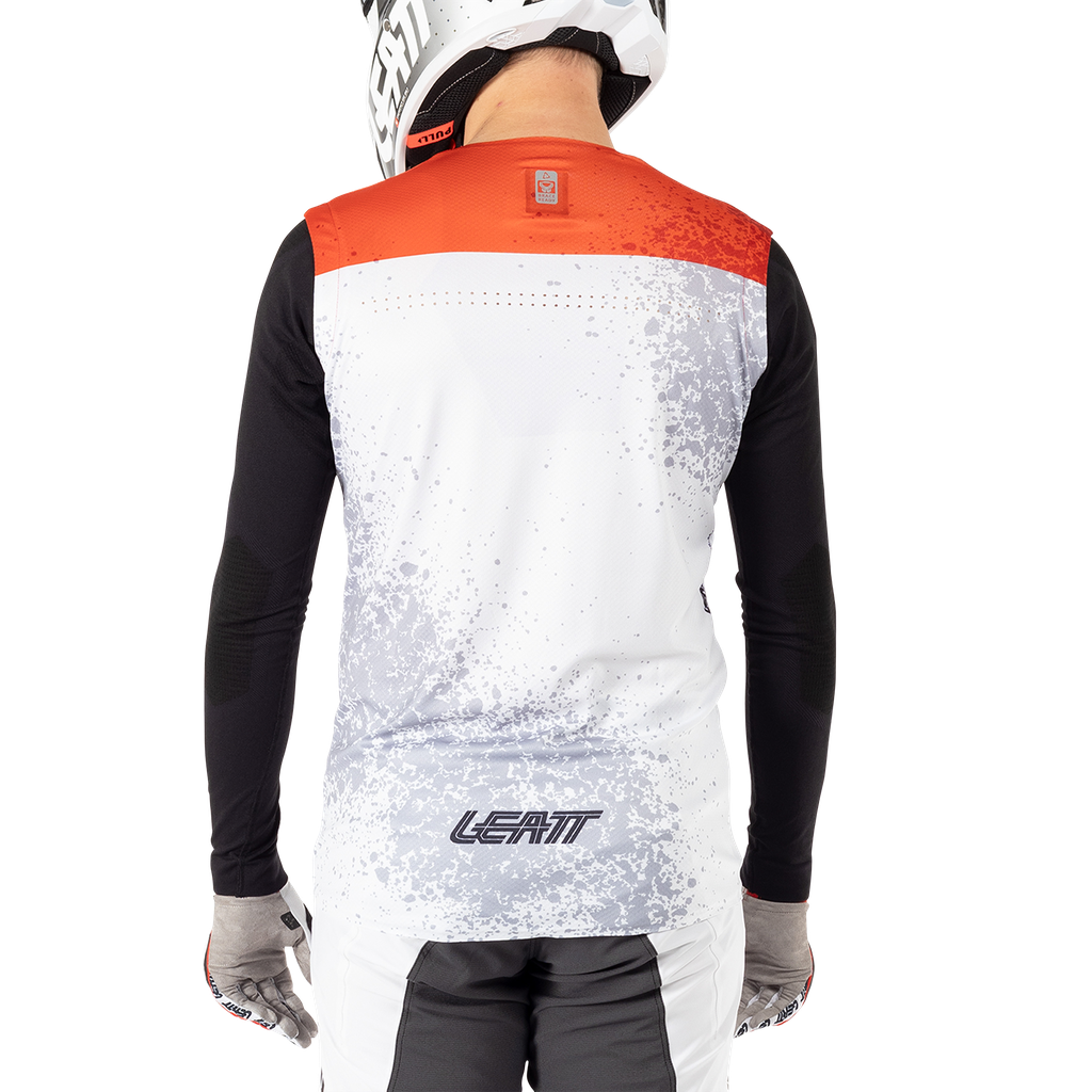 חולצת רכיבה ארוכה MTB Gravity 5.0 White - Leatt
