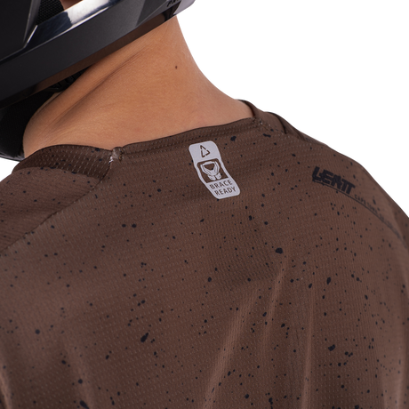 חולצת רכיבה קצרה ילדים MTB Enduro 3.0 Black Jr V25 - Leatt