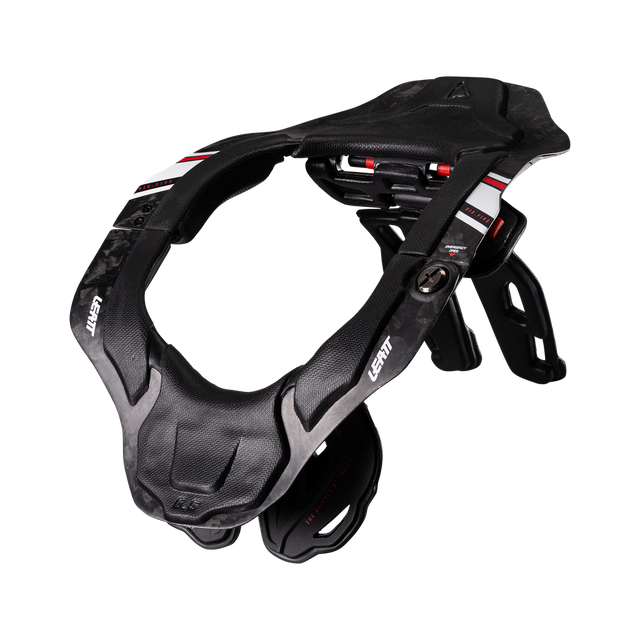 מגן צוואר Leatt 6.5 Carbon שחור/לבן - Leatt