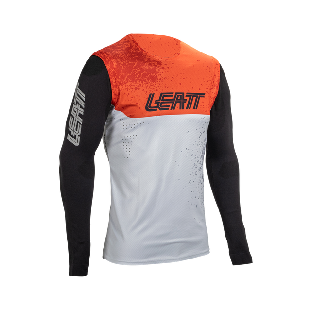 חולצת רכיבה ארוכה MTB Gravity 5.0 White - Leatt