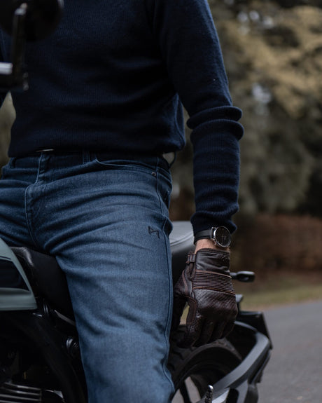 ג'ינס רכיבה ARNIE Jeans AAA Blue Slim - PANDO MOTO