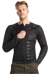 מעיל קיץ COMMANDO UH שחור - PANDO MOTO