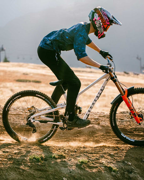 מכנס רכיבה ארוך גברים Gravity | Black - DHaRCO