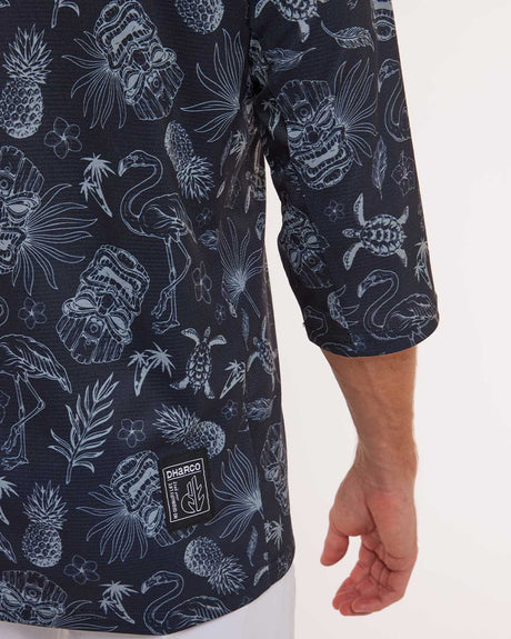 חולצת רכיבה 3/4 גברים Dark Fraser V24 - DHaRCO