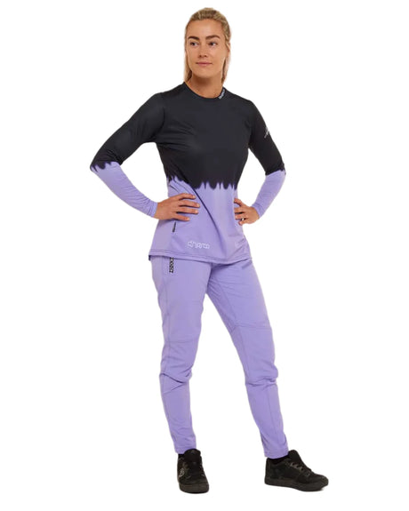 מכנס רכיבה ארוך נשים Gravity | Purple Haze - DHaRCO