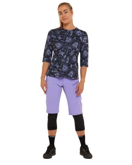 מכנס רכיבה נשים Gravity | Purple Haze - DHaRCO