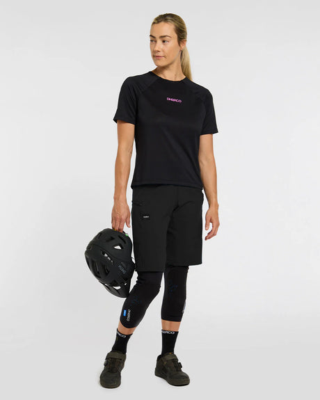 מכנס רכיבה קצר נשים Trail | Black - DHaRCO