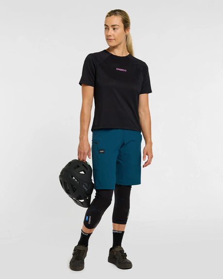 מכנס רכיבה קצר נשים Trail | Morrocan Blue - DHaRCO