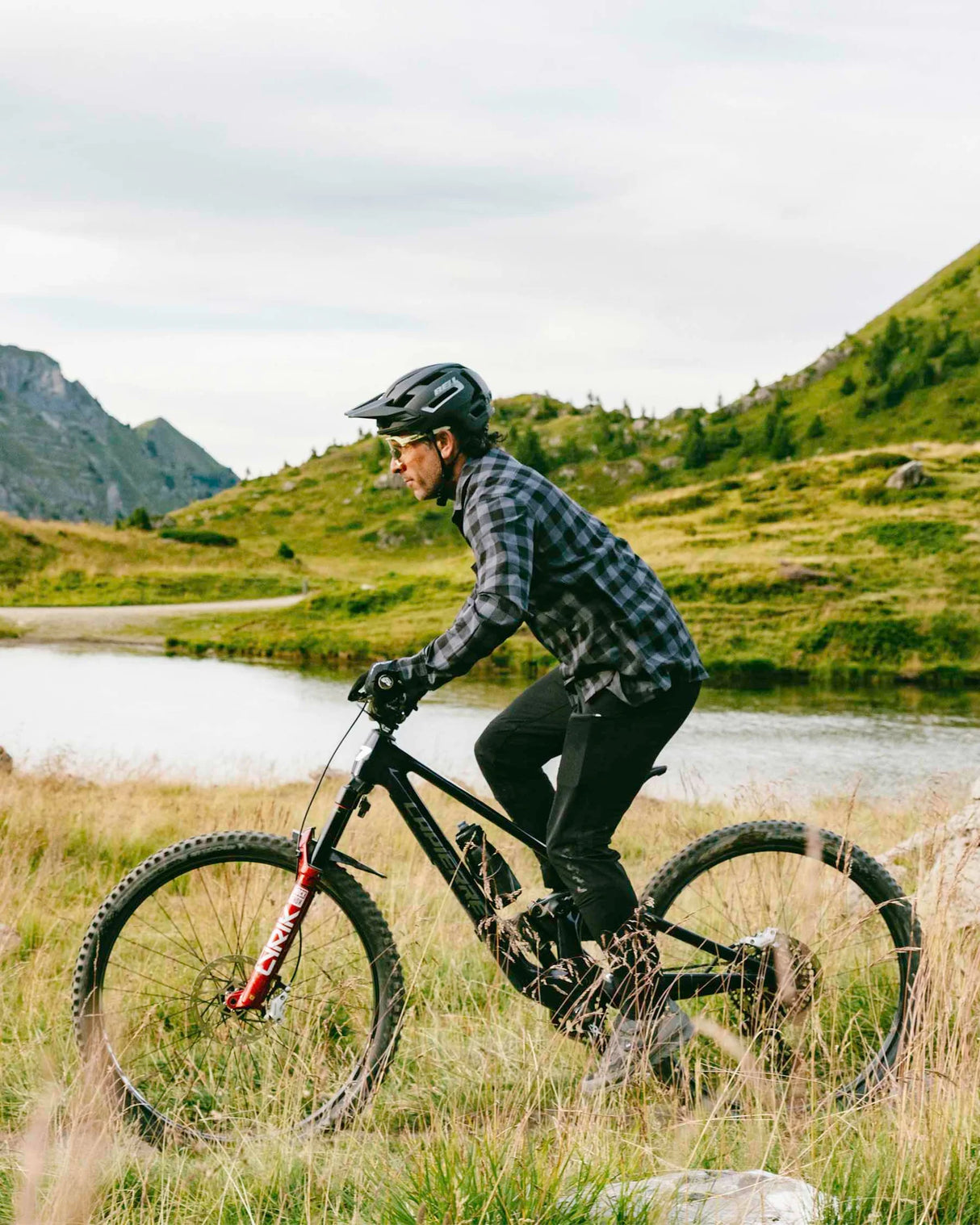 חולצת רכיבה ארוכה גברים Tech | Jet - DHaRCO