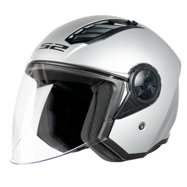 קסדת כביש 3/4 LS2 OF616 AirFlow ll Matt Silver כסף מט - LS2