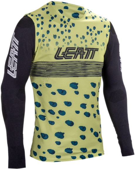 חולצת רכיבה ארוכה גברים MTB Gravity 5.0 Mojito V25 - Leatt