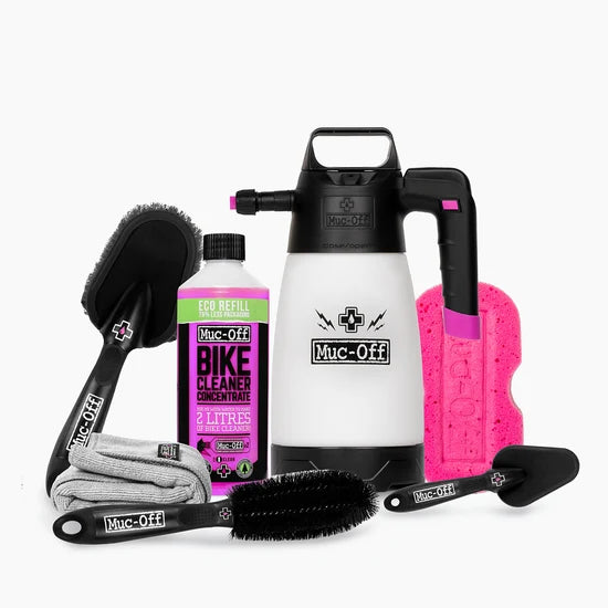 Muc-Off Foam | ערכת ניקוי טיפוח לאופנוע כולל מתקן ריסוס