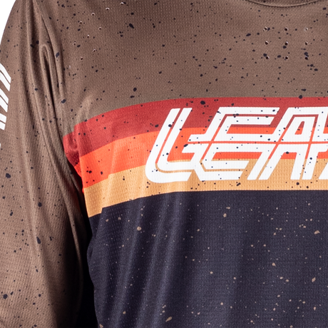 חולצת רכיבה קצרה גברים MTB Enduro 3.0 Black V25 - Leatt