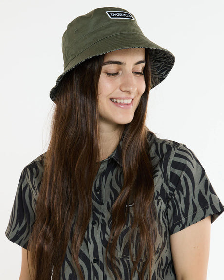 כובע דו צדדי Reversible Bucket | Cypress - DHaRCO