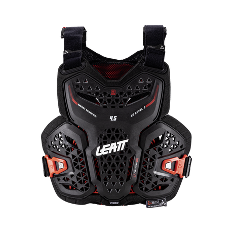 מגן חזה ילדים 4.5 Hybrid שחור - Leatt