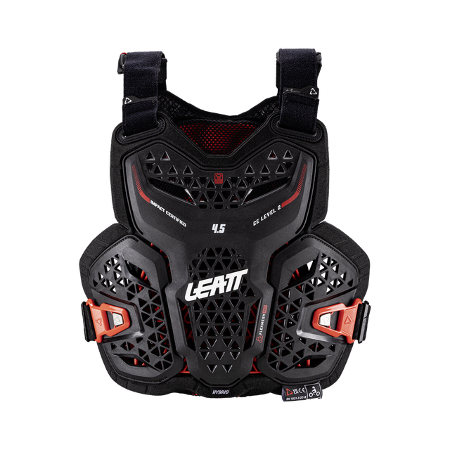 מגן חזה ילדים 4.5 Hybrid שחור - Leatt