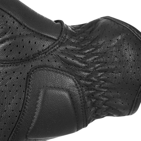 כפפות עור קיץ IVY שחור - PANDO MOTO