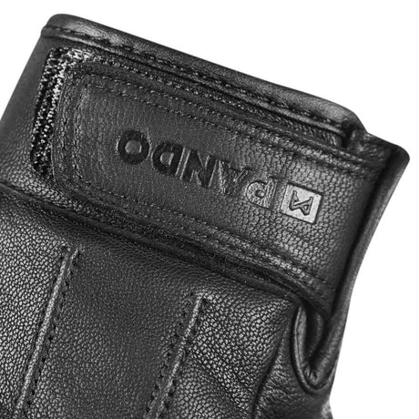 כפפות עור קיץ IVY שחור - PANDO MOTO