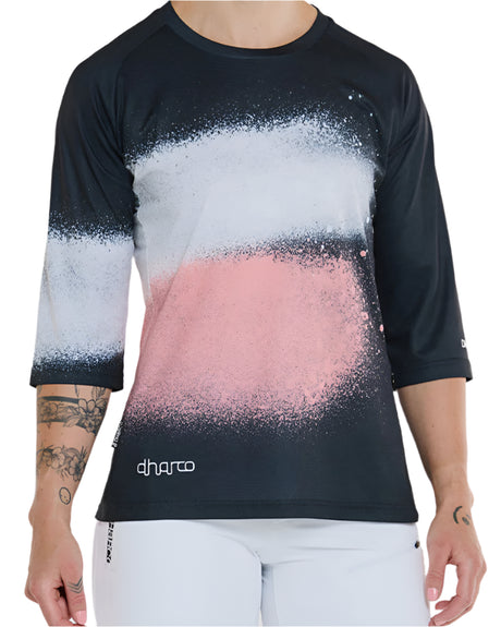 חולצת רכיבה נשים 3/4 Cosmic - DHaRCO