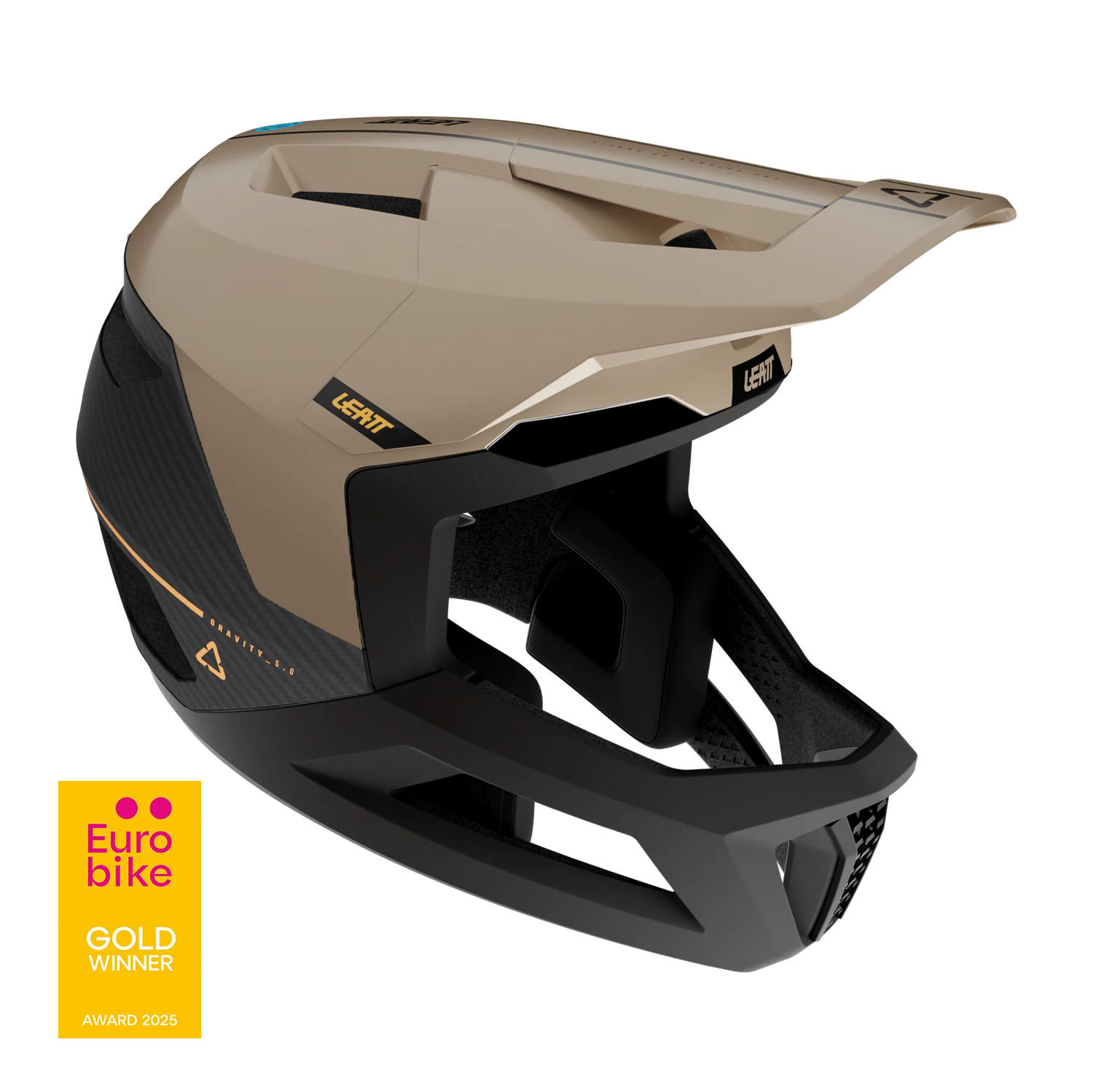 קסדה MTB Gravity 5.0 V26 Brown - Leatt