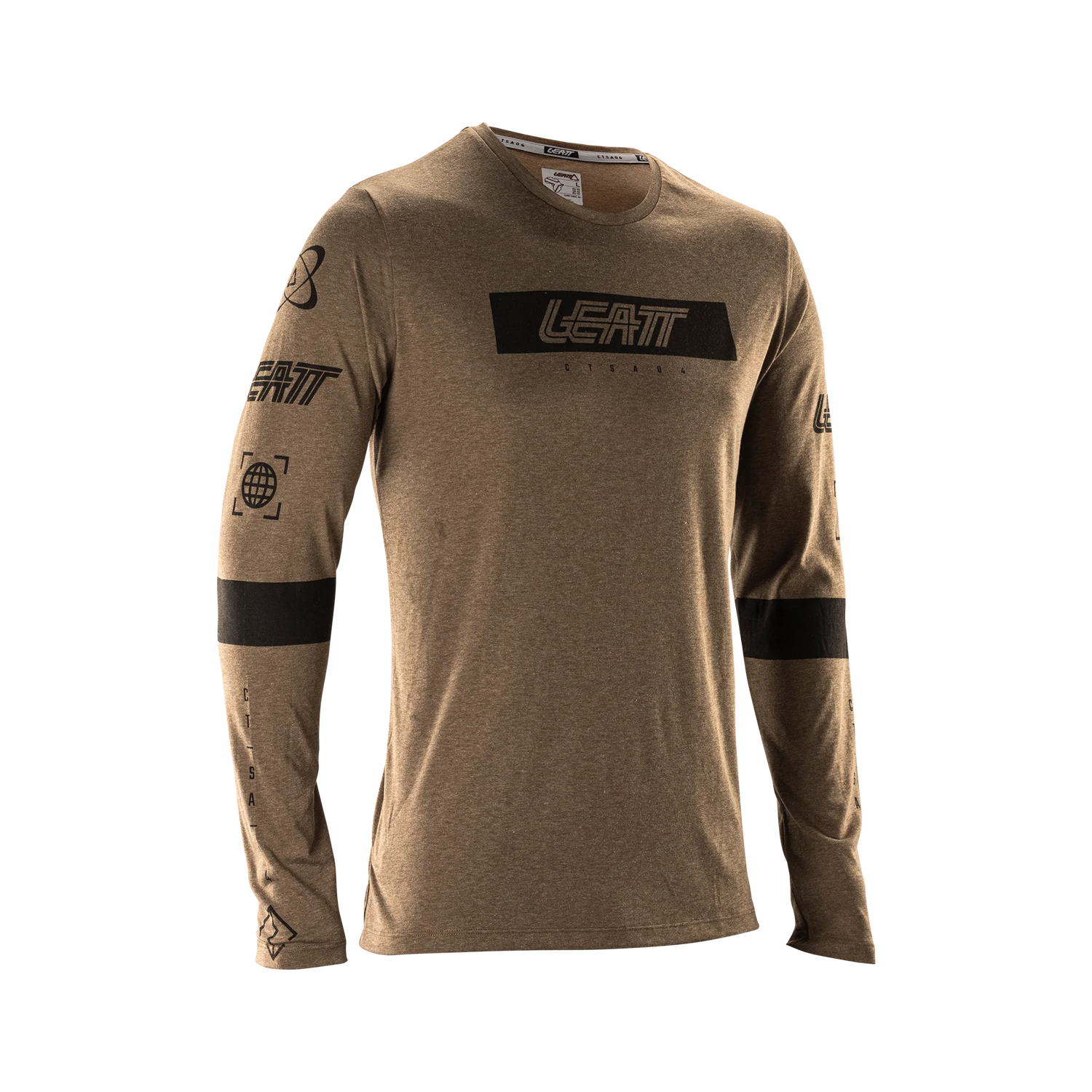 חולצת רכיבה ארוכה MTB Gravity 3.0 Loam Brown - Leatt