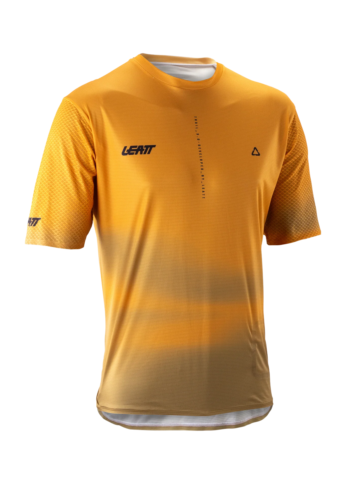 חולצת רכיבה קצרה גברים MTB Trail 3.0 Lager Yellow V26 - Leatt